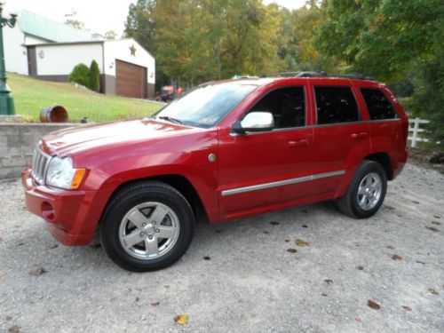 2006 jeep grand cherokee overland sport utility 4-door 5.7l