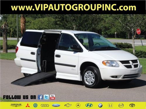 2007 dodge handicap wheelchair van 87k runs great florida van