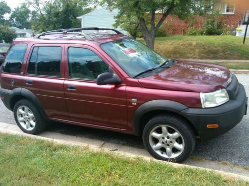 2003 land rover freelander se sport utility 4-door 2.5l 62,000 mille engine