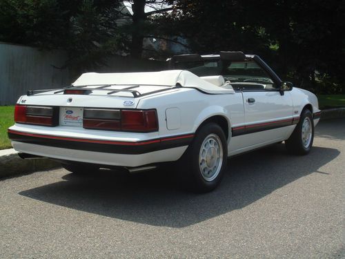 1988 ford mustang lx 5.0 convertible - 5spd. 46k original miles