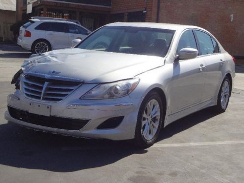 2012 hyundai genesis 3.8l damaged salvage runs! loaded luxurious export welcome!