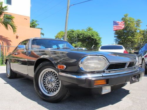 85 jaguar xjs coupe v12 leather wood trim 68k original miles no reserve