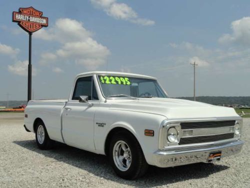 69 chevrolet c-10 short box v8, ac, disc, modern up grades **none nicer**reduced