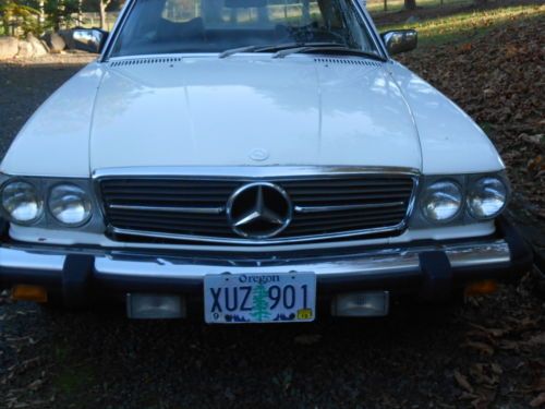 1977 MERCEDES 450SL CONVERTIBL,E 135K MILES ,RUNS GREAT  ,SOLID CAR ,NO RESERVE, image 2