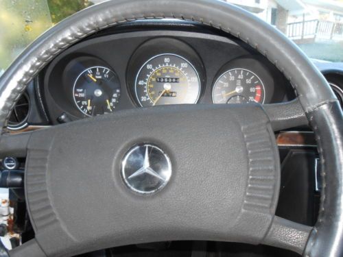 1977 MERCEDES 450SL CONVERTIBL,E 135K MILES ,RUNS GREAT  ,SOLID CAR ,NO RESERVE, image 8