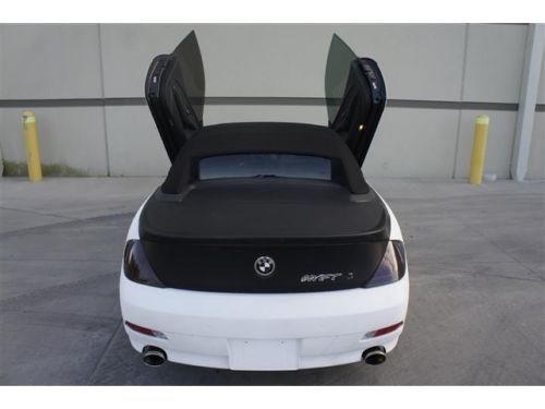 CUSTOM BMW 645CI CONVERTIBLE LAMBO DOORS NAV PARKTRONIC XENON SPOILER BODY KIT!!, US $25,995.00, image 15