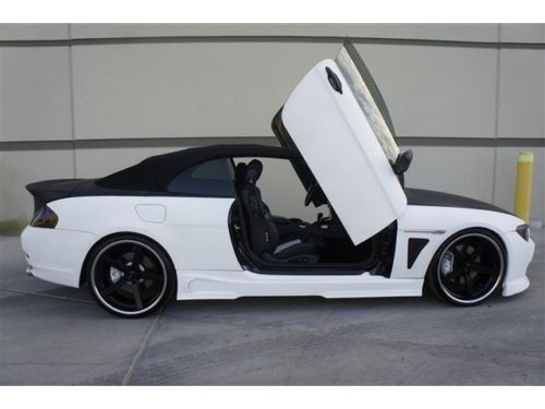 CUSTOM BMW 645CI CONVERTIBLE LAMBO DOORS NAV PARKTRONIC XENON SPOILER BODY KIT!!, US $25,995.00, image 20