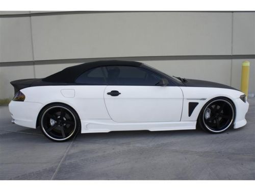 CUSTOM BMW 645CI CONVERTIBLE LAMBO DOORS NAV PARKTRONIC XENON SPOILER BODY KIT!!, US $25,995.00, image 23