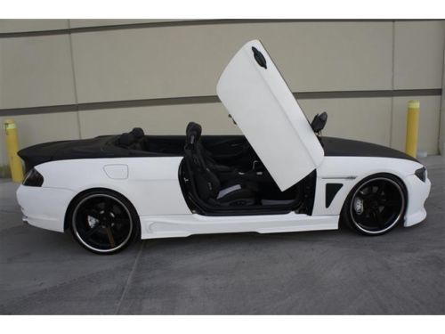CUSTOM BMW 645CI CONVERTIBLE LAMBO DOORS NAV PARKTRONIC XENON SPOILER BODY KIT!!, US $25,995.00, image 24