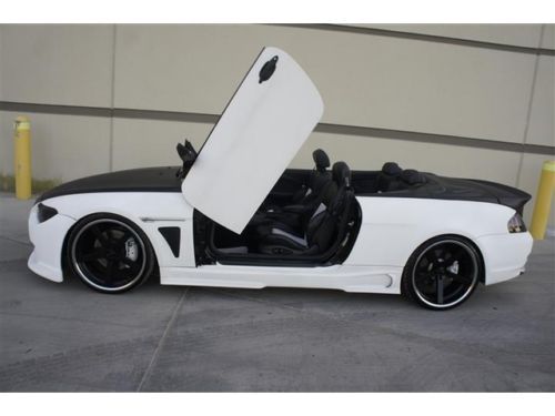 CUSTOM BMW 645CI CONVERTIBLE LAMBO DOORS NAV PARKTRONIC XENON SPOILER BODY KIT!!, US $25,995.00, image 25