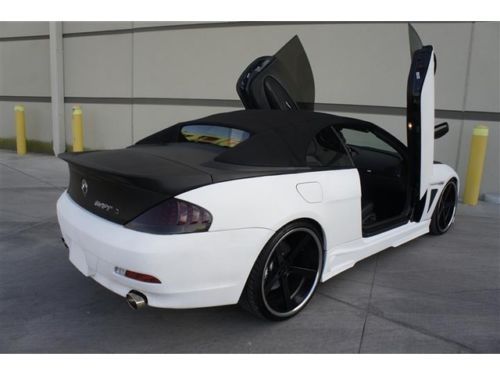 CUSTOM BMW 645CI CONVERTIBLE LAMBO DOORS NAV PARKTRONIC XENON SPOILER BODY KIT!!, US $25,995.00, image 26