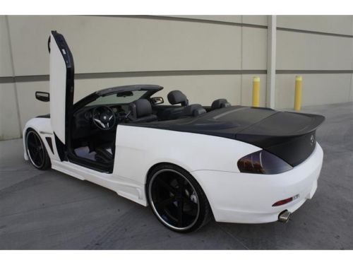 CUSTOM BMW 645CI CONVERTIBLE LAMBO DOORS NAV PARKTRONIC XENON SPOILER BODY KIT!!, US $25,995.00, image 31