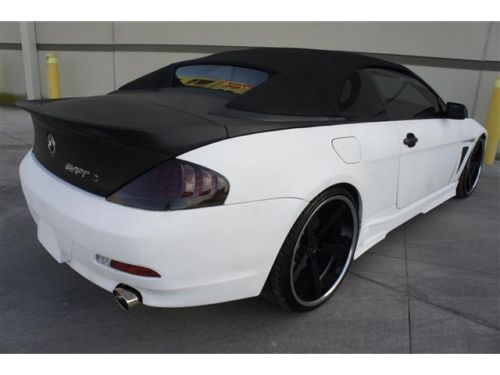 CUSTOM BMW 645CI CONVERTIBLE LAMBO DOORS NAV PARKTRONIC XENON SPOILER BODY KIT!!, US $25,995.00, image 32