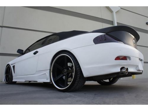 CUSTOM BMW 645CI CONVERTIBLE LAMBO DOORS NAV PARKTRONIC XENON SPOILER BODY KIT!!, US $25,995.00, image 35