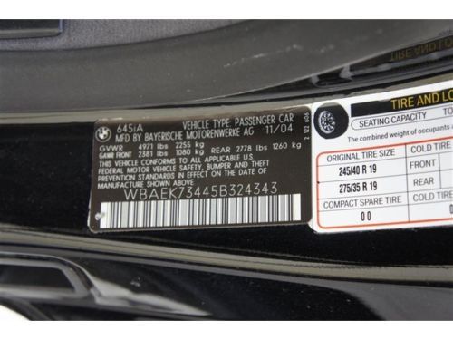 CUSTOM BMW 645CI CONVERTIBLE LAMBO DOORS NAV PARKTRONIC XENON SPOILER BODY KIT!!, US $25,995.00, image 65