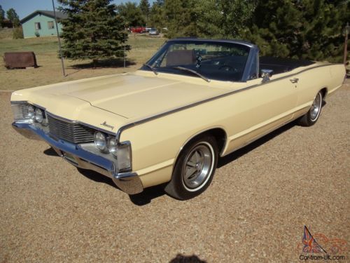 1968 mercury monterey convertible