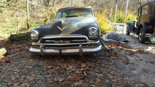 1954 chrysler new yorker 13,ooo miles - all original sedan needs restoration