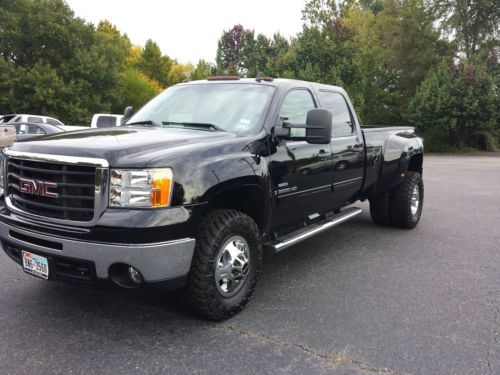 2009 gmc sierra 3500 hd 4x4 sle crew cab pickup 4-door 6.6l