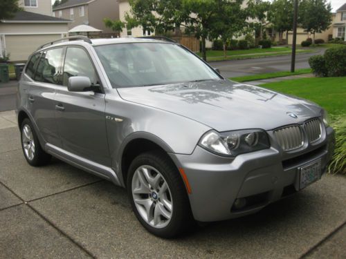 2007 bmw x3 3.0si sport utility 4-door 3.0l