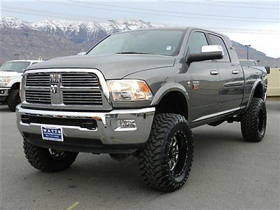 Dodge ram mega cab laramie 4x4 cummins diesel custom new lift wheels tires nav