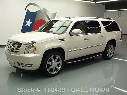 2010 cadillac escalade esv sunroof nav rear cam 66k mi texas direct auto