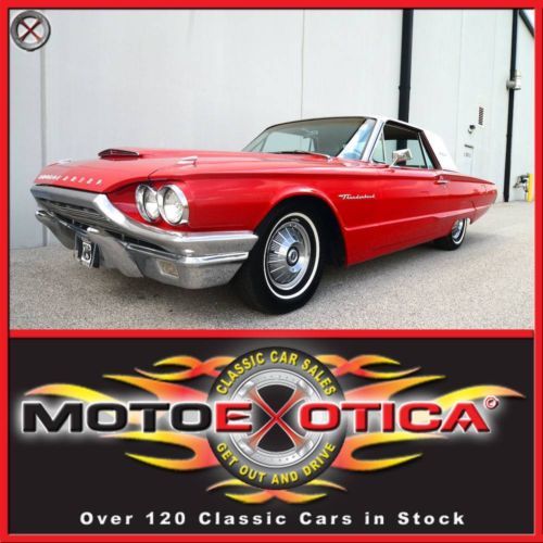 1964 ford thunderbird-older professional repaint-390 cid v8-very original car!