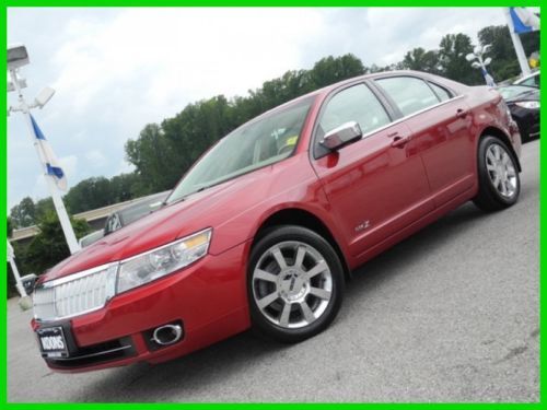 Heated/ac seats! dual climate control! leather! moonroof! factory chrome wheels!