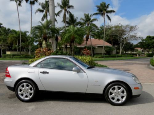 STUNNING 98 MERCEDES SLK 230 ROADSTER KOMPRESSOR-NICELY PRESERVED-FL-NO RESERVE!, image 7