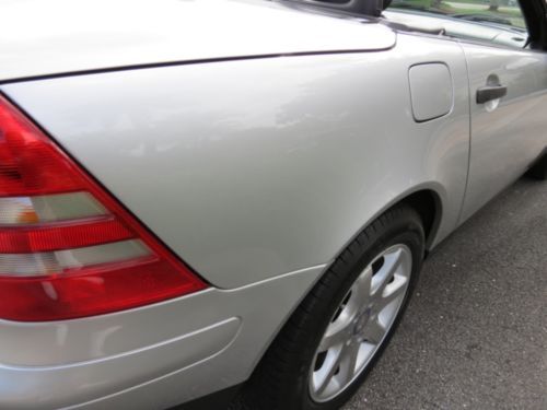 STUNNING 98 MERCEDES SLK 230 ROADSTER KOMPRESSOR-NICELY PRESERVED-FL-NO RESERVE!, image 13