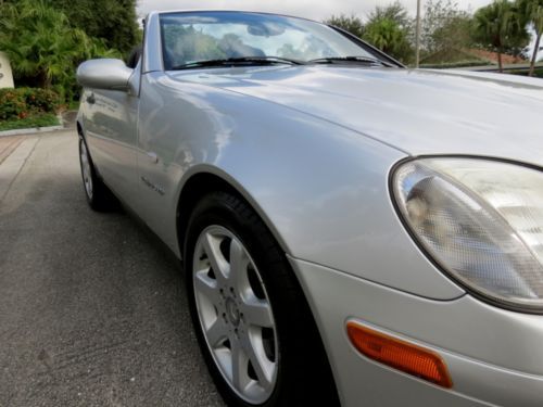 STUNNING 98 MERCEDES SLK 230 ROADSTER KOMPRESSOR-NICELY PRESERVED-FL-NO RESERVE!, image 15