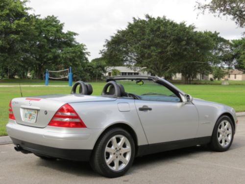 STUNNING 98 MERCEDES SLK 230 ROADSTER KOMPRESSOR-NICELY PRESERVED-FL-NO RESERVE!, image 22