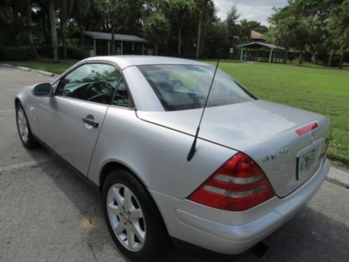 STUNNING 98 MERCEDES SLK 230 ROADSTER KOMPRESSOR-NICELY PRESERVED-FL-NO RESERVE!, image 25