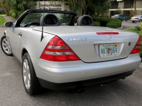 STUNNING 98 MERCEDES SLK 230 ROADSTER KOMPRESSOR-NICELY PRESERVED-FL-NO RESERVE!, image 27