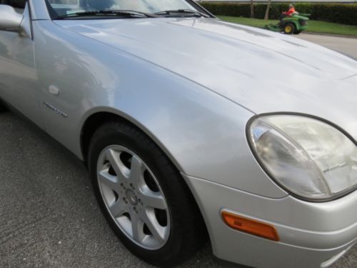 STUNNING 98 MERCEDES SLK 230 ROADSTER KOMPRESSOR-NICELY PRESERVED-FL-NO RESERVE!, image 28