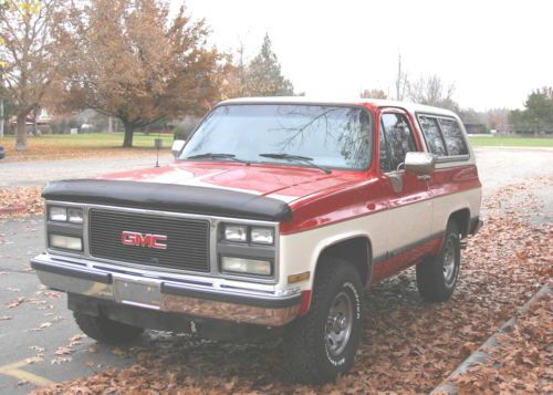 1989 gmc jimmy sierra classic sport utility 2-door 5.7l / k5 blazer