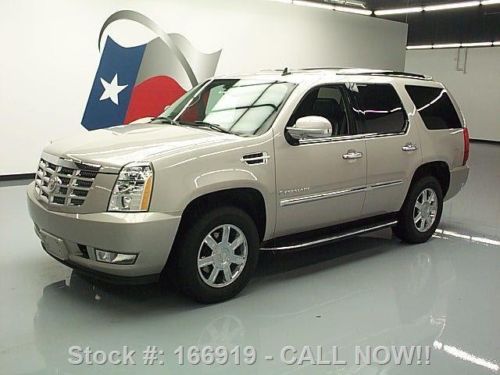 2008 cadillac escalade sunroof nav dvd rear cam 61k mi texas direct auto