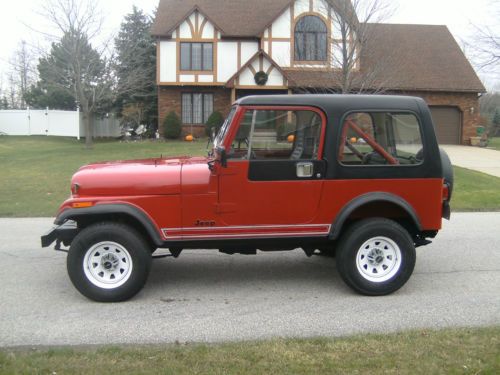 1982 jeep cj7 renegade 9k original miles clean !