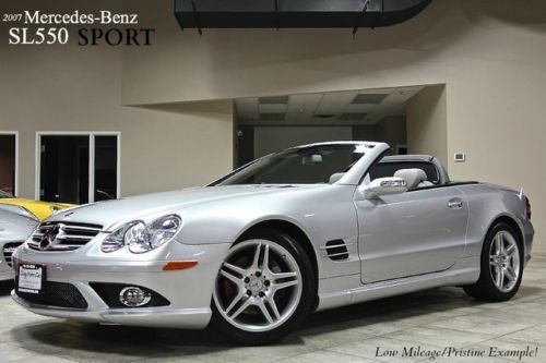2007 mercedes benz sl550 sport roadster keyless go heated/cooled seats loaded!