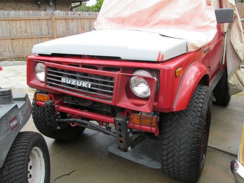 1991 suzuki samurai fuel injection 4x4