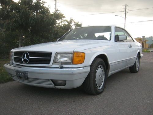 1991 mercedes benz 560sec coupe w126 rare