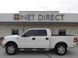 2007 lariat supercrew 80k mi 4wd leather chrome steps net direct autos texas