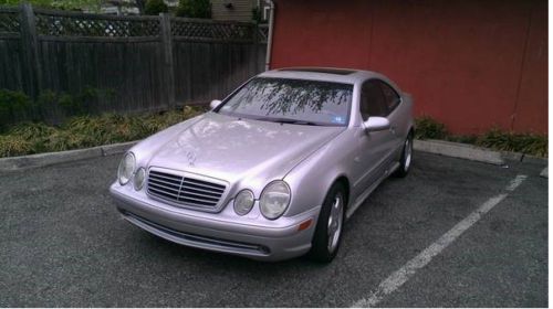 99 mercedes benz clk-430 silver