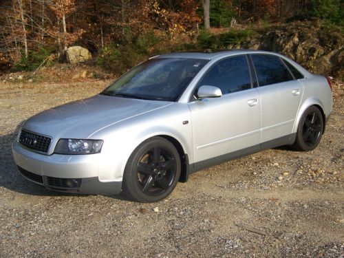 2003 audi a4 quattro sedan. 3.0 with 6 speed.