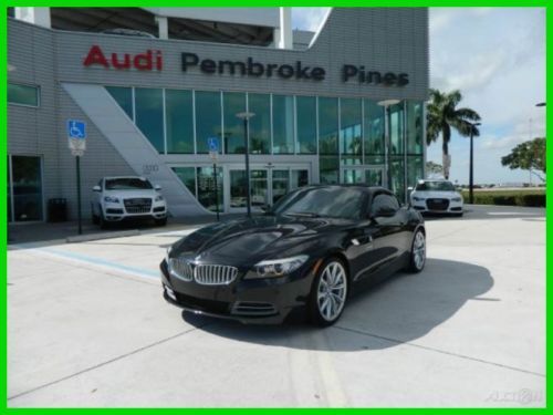 &#039;10 sdrive35i black turbo 3l i6 24v manual rwd convertible nav hid keyless