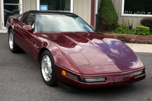 1993 chevrolet corvette 40th anniversary edition coupe