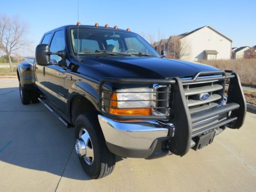 2000 f350 lariat 7.3 diesel dually- crew cab 4x4 67k one owner, low miles!