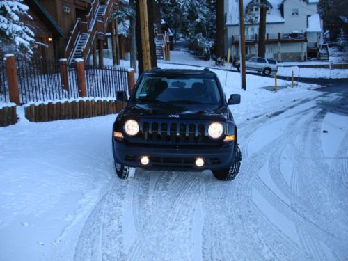 Jeep patriot sport black fwd