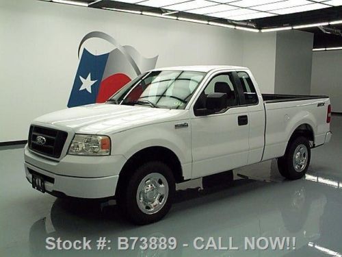 2006 ford f-150 stx regular cab 4.2l v6 bedliner 65k mi texas direct auto