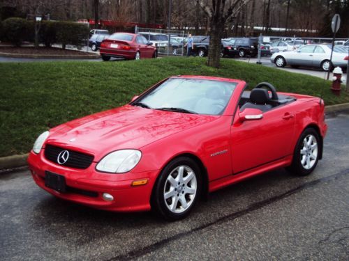 2001 mercedes slk230 - looks/runs/drives very good! - loaded! - no reserve!