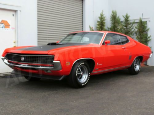 1970 ford torino gt 2-door sportsroof rare j-code 429 ram air engine rebuild